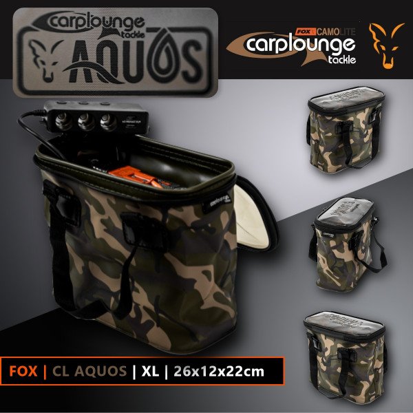 FOX / CL | CAMOLITE | AQUOS Bag | XL | 26x12x22cm