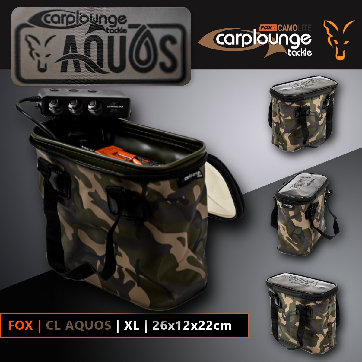 Sac etanche fox aquos camolite 50l – Chrono Carpe ©