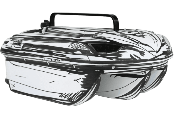 RT7 PRO STOCKBOAT | WHITE-BLACK -COMIC - LOWNOISE - SMART