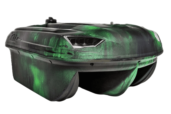 RT7 DEMOBOAT | RAT-GREEN-BLACK - LOWNOISE-STOCK B-WARE