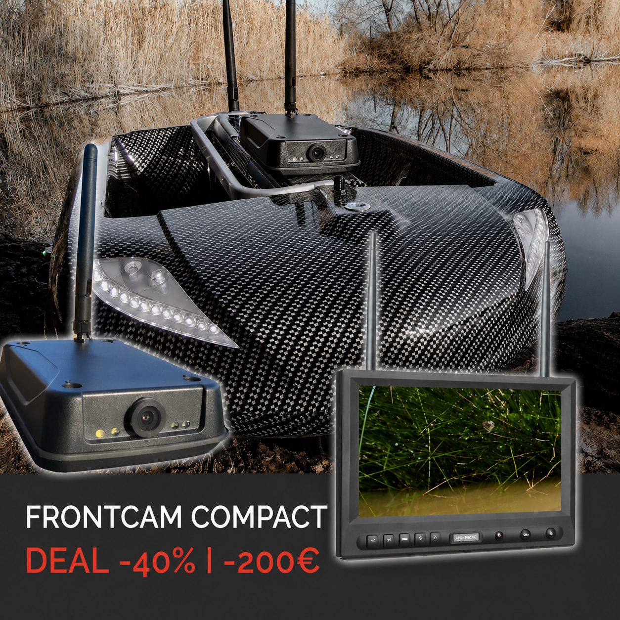 Wireless Front Cam (On Board Camera System) | Carplounge Tackle