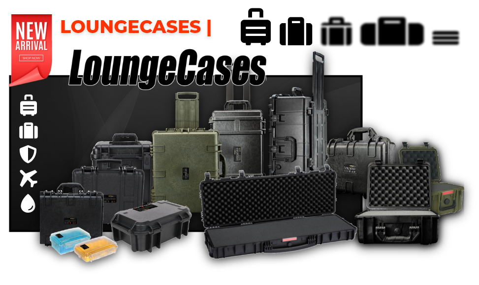 LOUNGECASE | IP67 Case & Trolleys