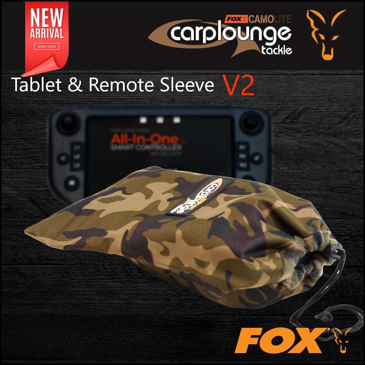 Borsa di sistemazione fox camolite deluxe gadget safe Borsa di sistemazione fox camolite deluxe gadget safe