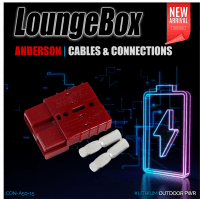 Anderson 50A Red w. CrimpContact for #6 AWG Cable