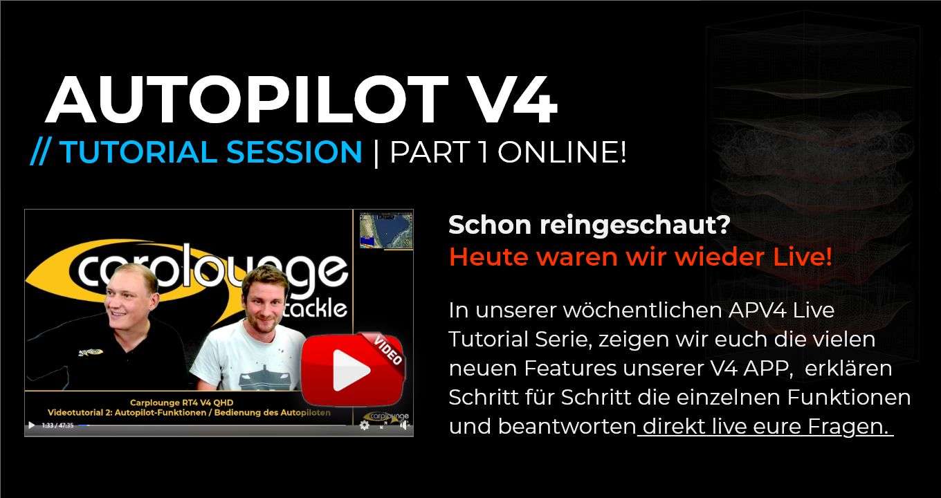 AP V4 AUTOPILOT MAPPING APP V4 RT4 INFOPORTAL Carplounge Tackle