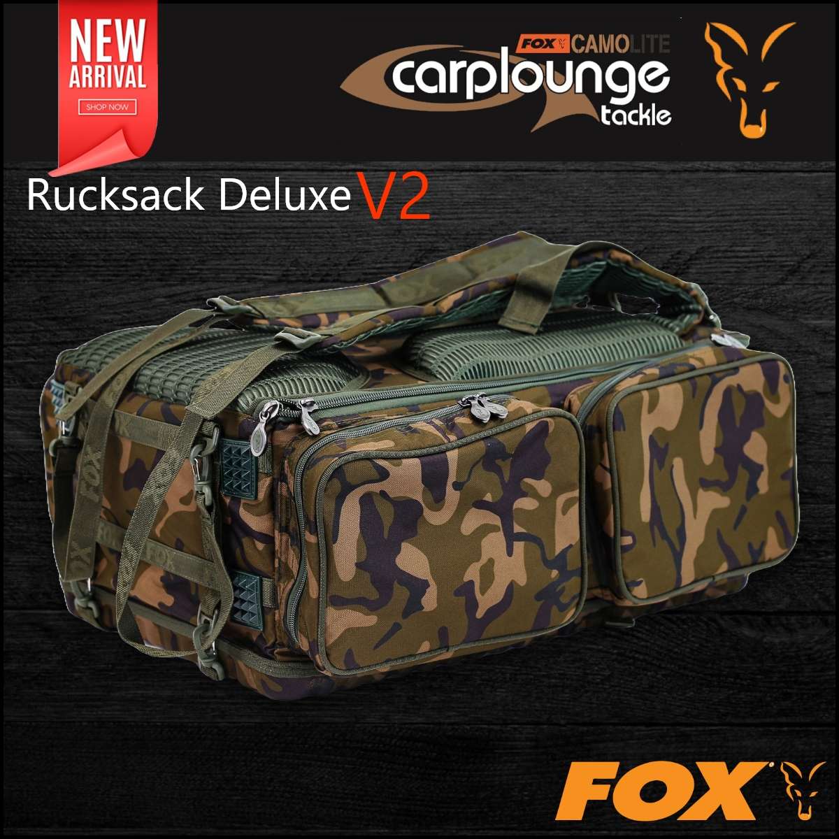Fox Camolite Rucksack Deluxe | Carplounge Tackle