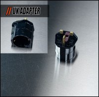 220V UK Wall Plug Power Adapter -EU-UK