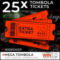 Mega Tombola - 25 Extra Tickets