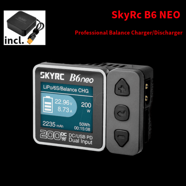 EU B6 NEO 4S Quickcharger Set | incl. 20V & 220V Pow.Supply