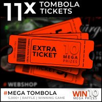 Mega Tombola - 11 Extra Tickets